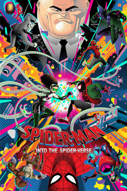 Spider Man Into the Spider Verse (2018) Full Movie Dual Audio [Hindi + English] BluRay ESubs 1080p 720p 480p Download