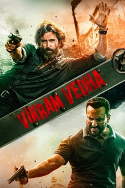Vikram Vedha (2022) Hindi Full Movie WEBRip HEVC 1080p 720p 480p Download